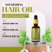 Buy Nourishing Hair Serum for Dry Damaged Hair | Argan & Rosemary Oil for Growth Nourishment & Frizz Control - International Shipping Available - Buy Online on GoSupps.com
