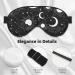 Adjustable Crescent & Stars Sleep Mask - Double-Sided Soft Eye Covers for Ultimate Comfort & Reduced Eye Edema - Perfect for Sleep Anywhere - Buy Online on GoSupps.com