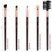 Luvia Golden Queen Makeup Brush Set - 15 Professional Kabuki Brushes with Holder & Travel Bag - Vegan Cosmetics in Brown/Rose Gold - Limited Edition - Buy Online on GoSupps.com