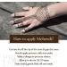 Pride Of India - Henna Paste 4 Cones + 4 Cones FREE - 1.25oz each Large Tube - NEW - 100% Natural Plant Based - NO Chemicals/Dyes - Cruelty Free - Amazing Value Kid Friendly - Use like a Pen - Temporary Coloring Product - Washes away in 10-12 Days 8 Count - Buy Online on GoSupps.com
