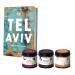 Rimoco spice gift set "Tel Aviv" - Set Content: Neni Tel Aviv cookbook organic chilli flakes 50G Bio M lange Noir 60G and Bio Zatar 50g Set: "Tel Aviv"