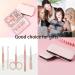 JeoPoom Professional 7-Piece Nail Clipper Set in Pink - Stainless Steel Manicure Pedicure Kit for Travel & Grooming - Buy Online on GoSupps.com