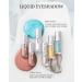 Colored Liquid Matte Eyeshadow Blue Green High-pigmented Smooth Cream Eyeshadow Stick Lightweigh Quick-Drying Waterproof Long Lasting for Women Eye Korean Colorful Makeup- 01# - Buy Online on GoSupps.com
