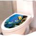 Honbay 3D Toilet Seat Stickers Decals - Seabed Design | Waterproof & Removable - Buy Online on GoSupps.com