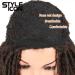 Short Dreadlock Wig for Black Women - 6 Inch Short Curly Synthetic Wig (T1B/30) - Pack of 1 - Buy Online on GoSupps.com