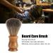 Portable Beard Brush for Men | Wild Boar Bristle Hairbrush & Fast Drying Shaving Foam Tool - Buy Online on GoSupps.com