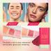 Long-Lasting 3-in-1 Multi-Use Blusher Contour Stick - Creamy Lightweight Multi-Stick for Face, Eyes & Lips - Hot Red Blush for Natural Look - Moisturizing and Blendable Formula - 1.00g (Pack of 1) - Buy Online on GoSupps.com