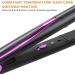 2-in-1 Hair Straightener and Curler - Professional Ceramic Multi-Styler - Dual Voltage - Fast Heating - Purple Black - Buy Online on GoSupps.com