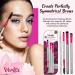 Thin Angled Eyebrow Brush Kit - Dual-Sided Duo Spoolie Brushes for Brow Shaping and Concealing | Firm Bristles Definer for Precise Filling and Winged Eyeliner Stencil - Buy Online on GoSupps.com