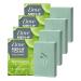 Dove Men+Care Natural Essential Oil Bar Soap Reinvigorating Lime + Avocado Oil 4 Count To Clean And Hydrate Mens Skin 4-in-1 Bar Soap For Men's Body Hair Face And Shave 5oz Lime & Avocado Oil