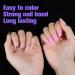 Beautilux 552 PCS Short Square Nail Tips - Transparent Gel Nails 12 Sizes Soft Full Cover for Home & Professional Manicure - Buy Online on GoSupps.com