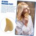 Buy Minkissy Horn Gua Sha Board - Spa Body Massage Scrub Tool | Muscle Scraping & Foot Paddles 9.5x5.5cm - Buy Online on GoSupps.com