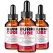 (3 Pack) Burn Cube Drops BurnCube Liquid Supplement Loss Support Wellness Formula Digestive Health Natural Vitamin Maximum Energy Workout Booster Healthy Digestion Sexy Slim Body Sculpt Gotas (6 oz)