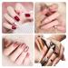 Buy Sularpek 5-Piece Nail Brush Set - UV Gel & Acrylic Nail Art Brushes for Home Nail Design | International Shipping - Buy Online on GoSupps.com