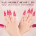 1080 Pcs Pink Lint Free Nail Wipes & Clips Set | Super Absorbent Cotton Pads for Nails, Eyelash Extensions & Lash Glue - Buy Online on GoSupps.com