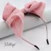 Mauve Chiffon Bow Headband | Motique Accessories | Stylish Hair Accessories - Buy Online on GoSupps.com