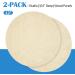 Falling in Art 12' Round Birch Wood Canvas Panels Kit - 2 Pack Studio Cradle Boards for Pouring Art, Crafts, Painting - 3/4 Deep - Buy Online on GoSupps.com