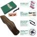 GOO GOO Handmade Real Human Hair Extensions 16 Chocolate Brown to Caramel Blonde Balayage 4/27/4 - Soft & Natural Clip-in Hair Extensions for Women - 7pcs 120g - Buy Online on GoSupps.com