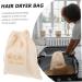 Ipetboom Hair Dryer Bag Hair Dryers Baggies Hair Blow Dryer Bag for Hair Dryer Drawstring Jewelry Bag Travel - Buy Online on GoSupps.com