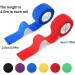 Heyu-Lotus 6 Pack Cohesive Bandages 2.5cm x 4.5m Vet Wrap Self Adherent Bandages Elastic Cohesive Tapes Pet Bandage Wraps for Dogs and Cats Assorted Colours (S) - Buy Online on GoSupps.com