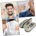 Goohochy 2-in-1 Portable Glasses & Contact Lens Case - Travel Organizer for Eyewear - Buy Online on GoSupps.com