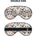 Shop SSIMOO Dog Soft Sleep Eye Mask - Breathable Eye Patch for Women | Perfect Travel & Relaxation Accessory - Black - Buy Online on GoSupps.com
