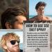 Rocky Mountain Barber Company Sea Salt Spray for Men - Volume Texture & Light Hold - Triple Salt Blend - 8 oz - International Shipping Available - Buy Online on GoSupps.com