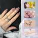 Rechoo 6PCs Glitter UV Gel Nail Polish Set - Multicolor Gel for Nail Art & French Tips - 8ml Super Flashing Shellac Liner - Buy Online on GoSupps.com