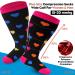 Ancrina Oversize Compression Stockings for Men & Women | 3XL-4XL Black Compression Socks for Sports Running Air Travel & Cycling - Buy Online on GoSupps.com