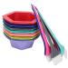 14-Part Professional Hair Dye Tool Set | Sloping Hair Dye & Mixing Bowls for Perfect Color Application | International Shipping Available - Buy Online on GoSupps.com