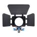Annsm Matte Box for 15mm Standard Rail Rods for Canon Sony Panasonic Nikon Fujifilm Olympus Cameras Camcorder Lenses Diameter Less Than 85mm with Height Adjustable for Different Camera Lenses