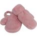 MoonLove Kids Warm Hangable Gloves - Full Finger Soft Plush Mittens for Baby Toddler Infant | Winter Mittens with String | Windproof, Coldproof, and Comfortable Hand Warmer - Pink - Buy Online on GoSupps.com