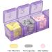 e-Pill 7-Day Large Weekly Pill Organizer | 5 Times a Day Vitamin & Medicine Box with Discreet Multicolor Case - International Shipping Available - Buy Online on GoSupps.com