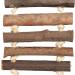 Cedar Alpha 2-Pack Wooden Rope Ladder Bird Toy - Natural Swing and Chewing Toys for Pet Bird Cage - Rodents Accessory - Buy Online on GoSupps.com