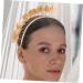 Abaodam Gold Decor Wedding Hair Accessories Headbands Bridal Hair Accessories Women Leaf Headband Leaf Headband for Wedding Headband for Women Leaf Crown Headgear Women's Alloy Leaves - Buy Online on GoSupps.com