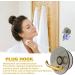 Povanjer Plug-In Cable Holder | Drill-Free Self-Adhesive Organizer for Shower & Home - Toothbrush Razor Towel & Coat Hook Storage - Buy Online on GoSupps.com