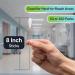 Buy 50 Biodegradable Long Cotton Swabs - Eco-Friendly 8 Inch Q Tips for Eyes Ears & Makeup - Lint Free Birchwood & Cotton - Buy Online on GoSupps.com