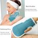 S&R PLKOP Exfoliating Back Scrubber, Glove & Loofah Set for Women - 3 Piece Green Bath Body Scrubber (31.5 * 3.7 inch) - Buy Online on GoSupps.com