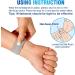 Hionfurt Anti Nausea Wristbands for Motion Sickness Relief - 1 Pair Random Color - Acupressure Nausea Relief for Adults, Kids, and Pregnant Women - Buy Online on GoSupps.com