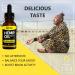 Organic Hemp Oil 10,000,000 mg - Natural Drops - Rich in Vitamins B, C, E & Omega 3, 6, 9 - USA Made - Buy Online on GoSupps.com
