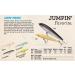 Rebel Lures Jumpin' Minnow Topwater Fishing Lure 4.5-Inch Bone - Premium Quality for Effective Fishing - Buy Online on GoSupps.com