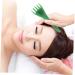 Beavorty 6 STK Hair Comb Massager & Scrubber - Electrical Scalp Tool for Women - Broad Tooth Trigger Point Massage and Face Stone Combing - Buy Online on GoSupps.com