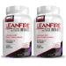 FORCE FACTOR LeanFire with Next-Gen SLIMVANCE 2-Pack Advanced Energy Pills with B Vitamins and Caffeine to Boost Metabolism Enhance Focus and Improve Workout & Fitness Performance 240 Capsules 120 Count (Pack of 2)