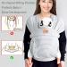 vrbabies Ergonomic Baby Carrier | Skin-Friendly Wrap for Newborns to Toddlers | Easy Breastfeeding | Lightweight & Breathable | Striped Grey Design | Ideal Baby Shower Gift - Buy Online on GoSupps.com