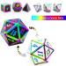 HAOMEJA Color Changing Metal DND Dice Set for Dungeons and Dragons - Black/White Transition - Buy Online on GoSupps.com