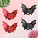 MFUOE 4Pieces Bat Hair Clips Halloween Bat Wings Clips Cool Punk Devil Wings Hairpins Halloween Party Fancy Hair Accessories for Women and Girls - Buy Online on GoSupps.com