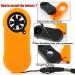 Buy Digital Wind Knife - LCD Anemometer for Accurate Wind Speed Measurement | Ideal for Sailing Surfing & Fishing - Yellow - Buy Online on GoSupps.com