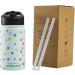 12oz Kids Stainless Steel Thermal Bottle with Straw Lid - Confetti Treats | Keeps Drinks Fresh for 12 Hours - Easy-to-Drink Design for Toddlers - Buy Online on GoSupps.com