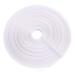 Abbaoww 8mm 50 Yards Polyester Boning for Sewing, Through Low Density Boning for Corset Wedding Dress Bridal Gowns Lingerie Nursing Cap, White White 8 mm